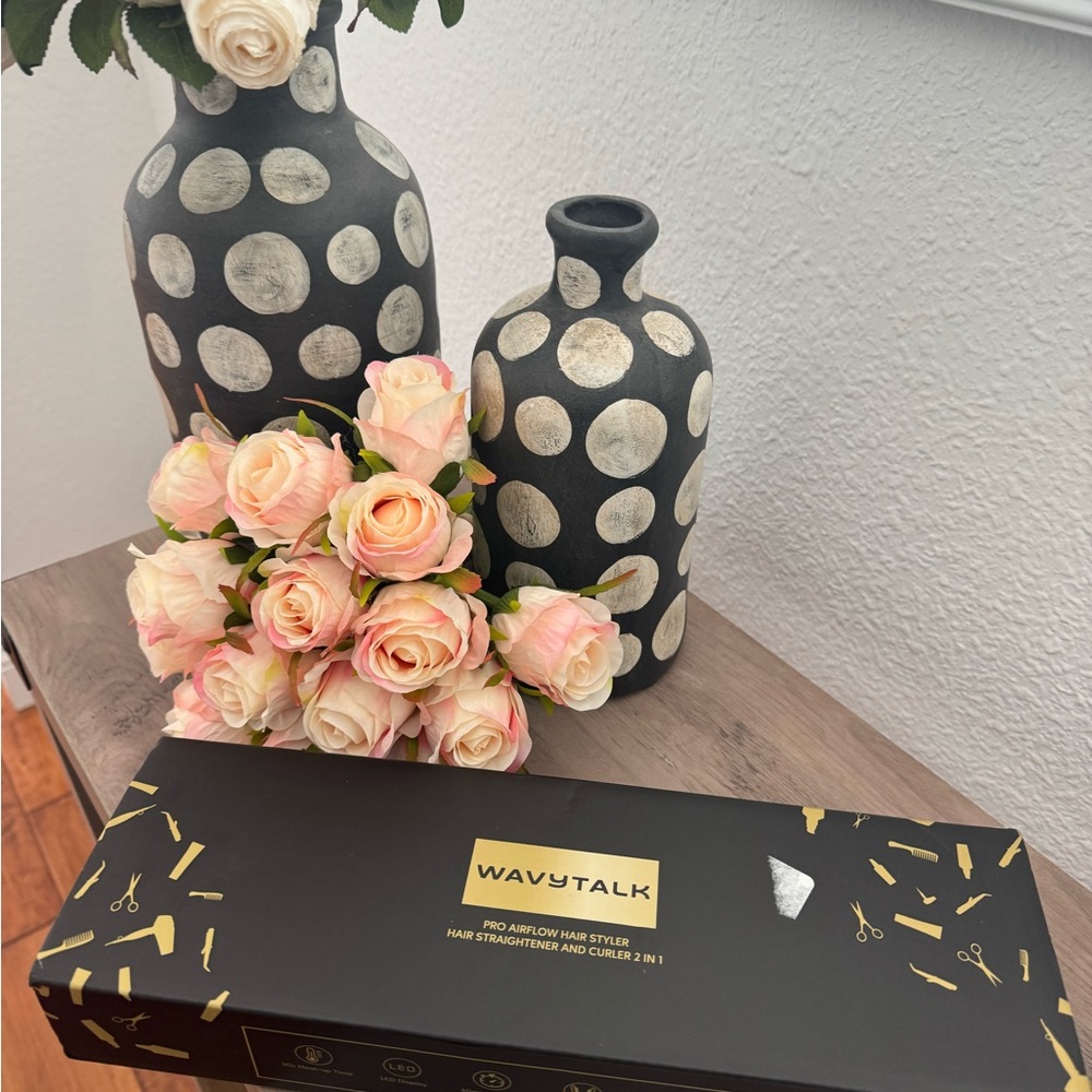 Wavytalk Pink Hair Straightener and Curler